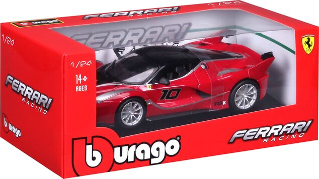 Bburago 1:24 Ferrari Racing FXX K Metallic Rot