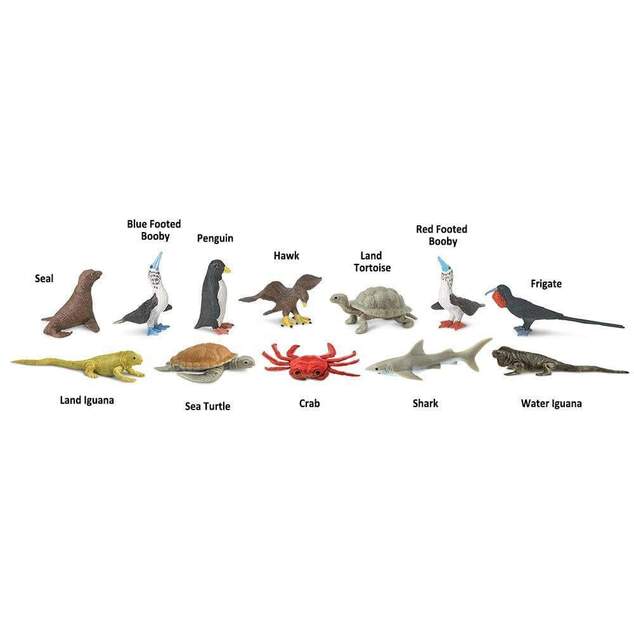 Safari® Toob Zvieratá z Galapágy 12 figúrok