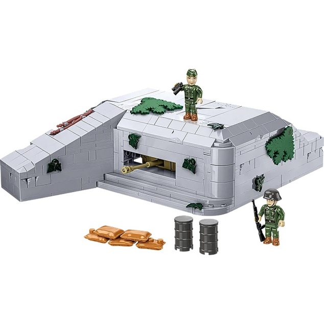 Cobi II WW Regelbau 667 nemecký bunker, 1:35, 630 k, 2 f