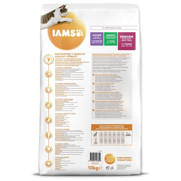 IAMS Cat Senior Chicken 10kg