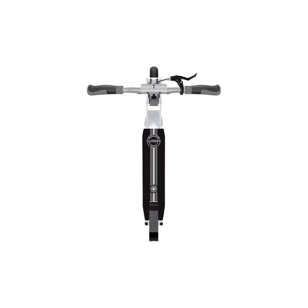 Globber kolobežka ONE K 165 BR Deluxe White s prednym tlmičom a brzdou, nosnosť 100kg