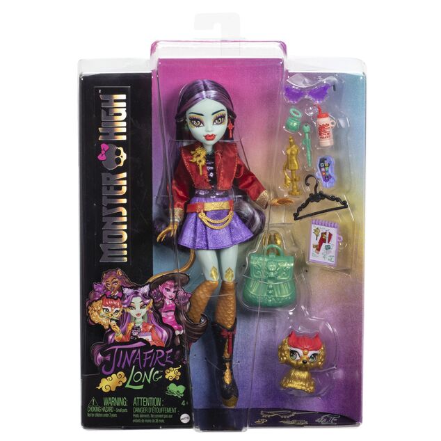 Mattel Monster High Monstruita JINAFIRE LONG, HYV58