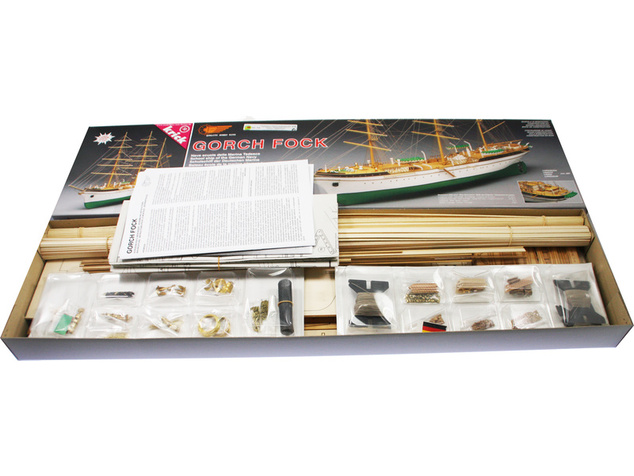 Mantua Model Gorch Fock 1:90 kit
