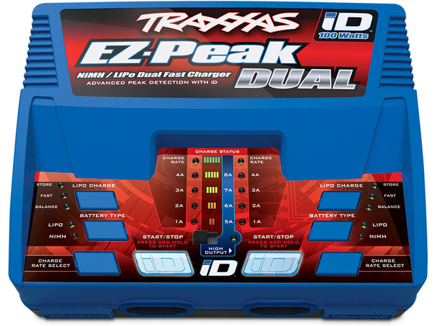 Traxxas nabíjač EZ-Peak Dual 2x50W