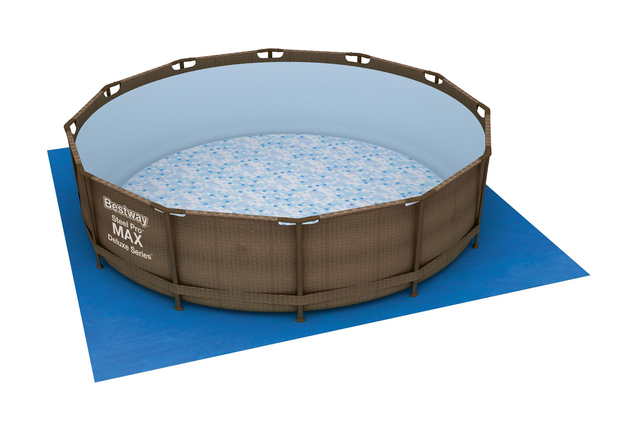 Bestway 58002 Štvorcová podložka Flowclear™ 396 x 396 cm pre nadzemné bazény do O 366 cm