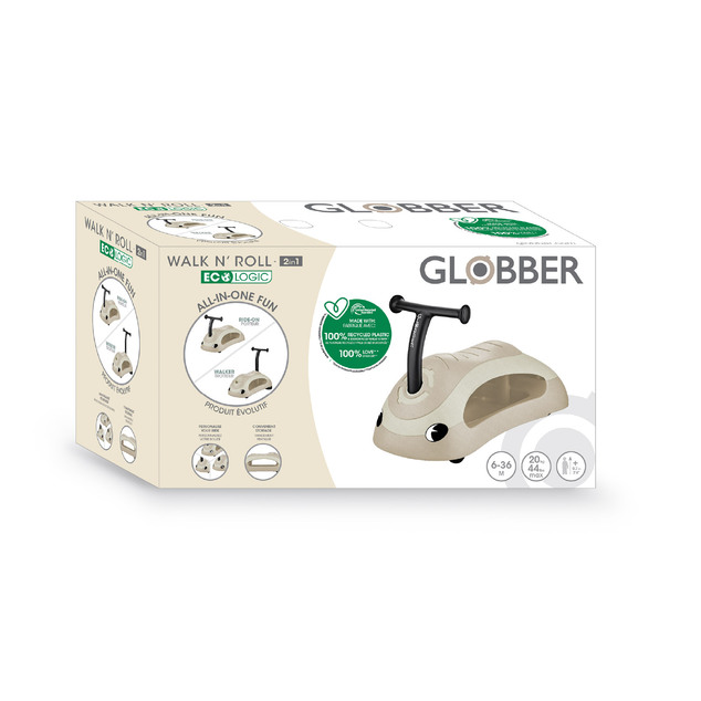 Globber Chodítko 2 v 1 WALK N'ROLL Ecologic Coconut