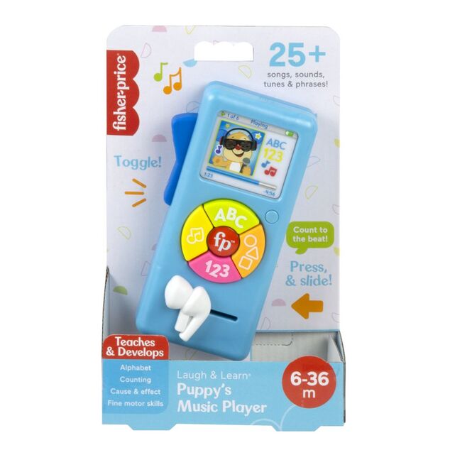 Fisher Price Psíkov hudobný prehrávač CZ/SK/ENG/HU/PL