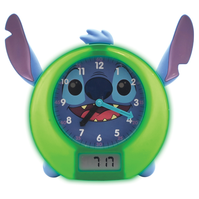 Lexibook Budík Disney Stitch - spoločník pre ľahké zaspávanie