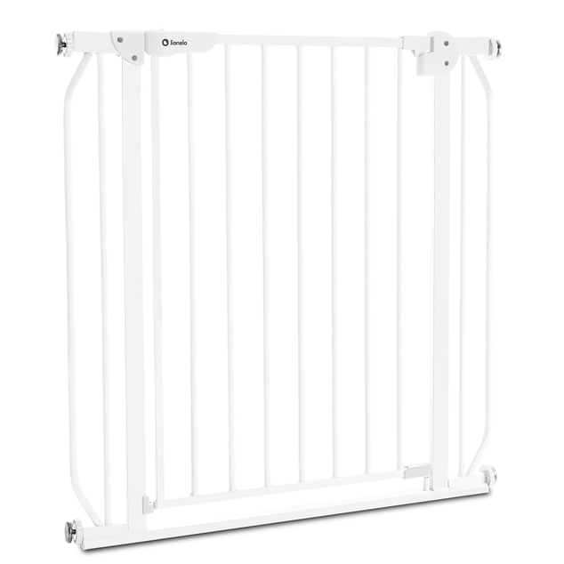 LIONELO Detská zábrana Truus Slim White 75-105 cm