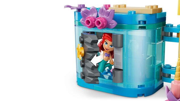 LEGO® Disney™ 43285 Ariel a jej kúzelný miniatúrny palác