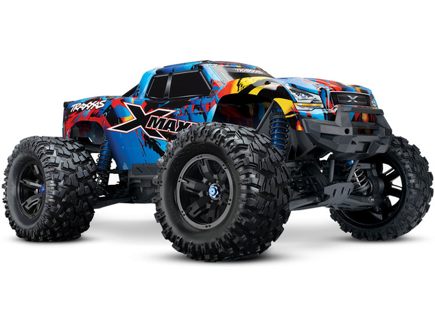 Traxxas X-Maxx 8S Belted 1:5 4WD RTR červený