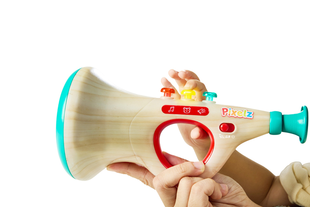Hape Pixelz Melody Maestro - Trompette avec effets sonores et lumineux