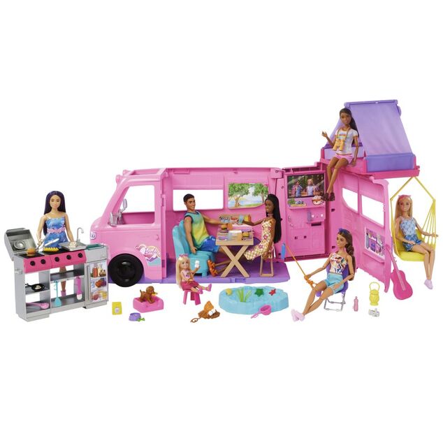 Barbie karavan snov so stanom