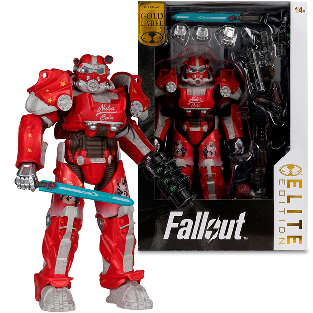 Fallout McFarlane Elite Edition akční figurka Fallout 76 Nuka Cola T-60 (Gold Label) 19 cm