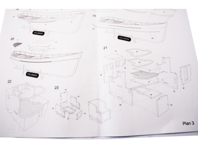 Modell-Tec MS Follabuen 1:25 kit