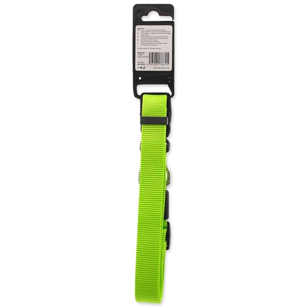 Obojok Active Dog Premium L limetka 2,5x45-68cm