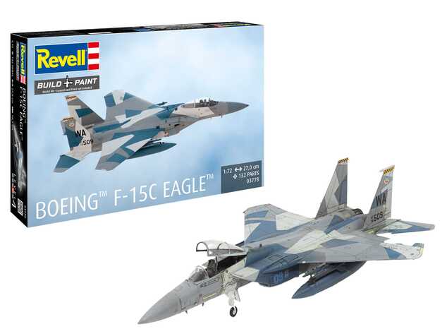 Plastic ModelKit repülőgép 03778 - Boeing F-15C Eagle (1:72)