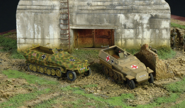Fast Assembly military 7516 - Sd.Kfz.251/1 Ausf.C (1:72)