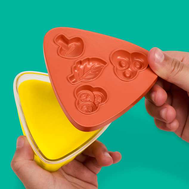 HASBRO - Play-Doh set creativo Pizza &amp; Milkshake
