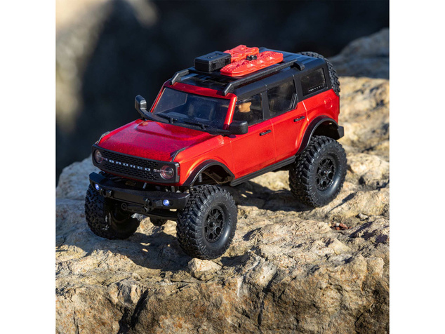 Axial SCX24 Ford Bronco 2021 1:24 4WD RTR červený