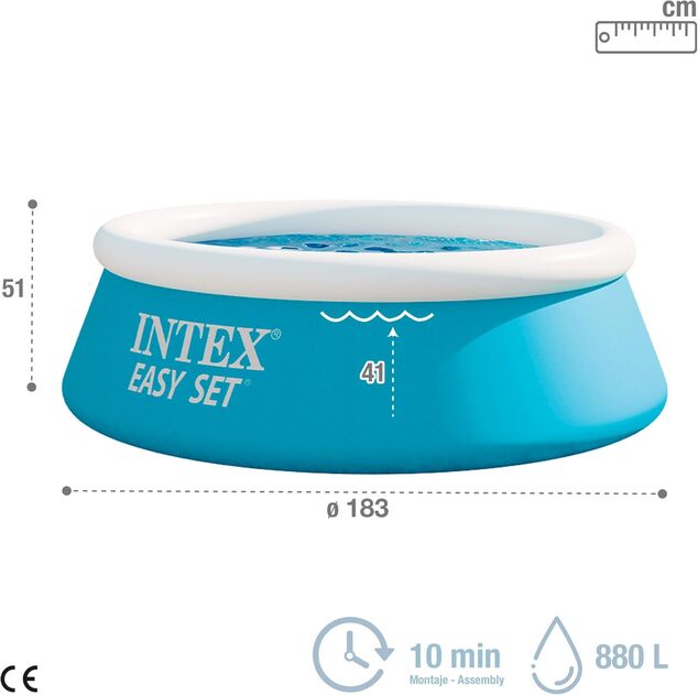 Detský bazén INTEX 28101NP Easy Set 183 x 51 cm 28101
