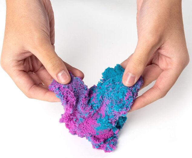 Kinetischer Sand Neonfarben