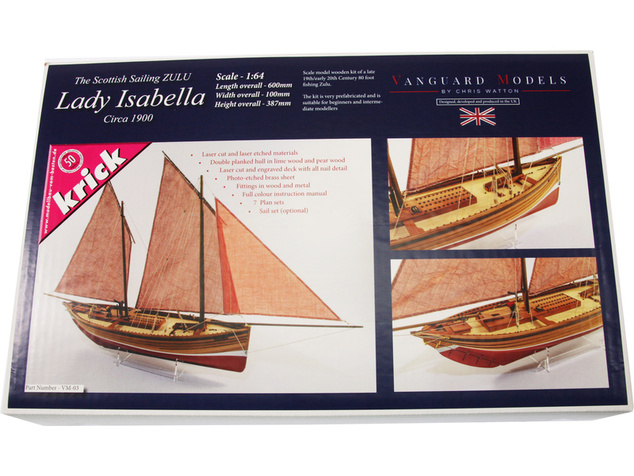 Vanguard Models Lady Isabella 1:64 kit