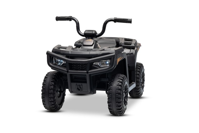Licencovaná elektrická štvorkolka Arctic Cat 12V so zadným pohonom, čierna, LED svetlá, Lí