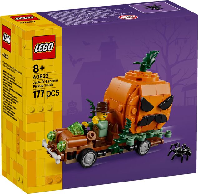 LEGO® 40822 Pick-up s halloweenskymi tekvicami