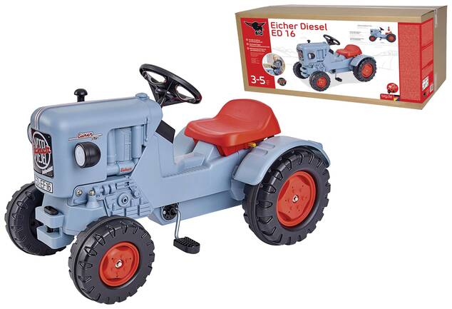BIG Tractor Eicher Diesel ED 16 pedala