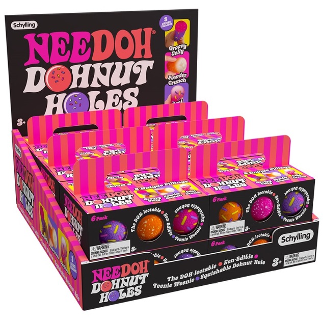 Schylling NeeDoh Gelee-Donuts