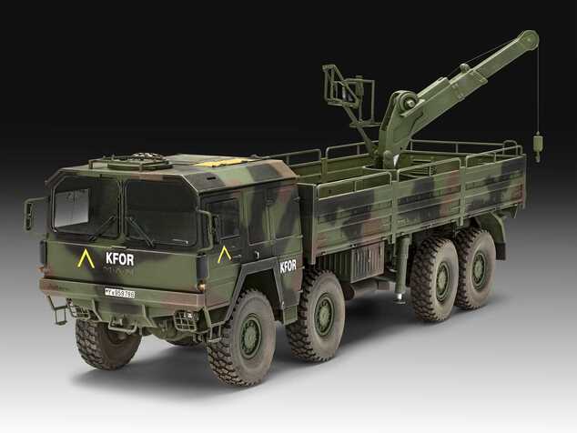 Plastic ModelKit military 03367 - MAN 10t milgl 8x8 Truck (1:35)