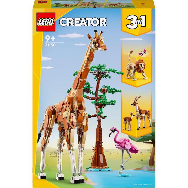 LEGO® Creator 3 v 1 31150 Divoké zvieratá zo safari