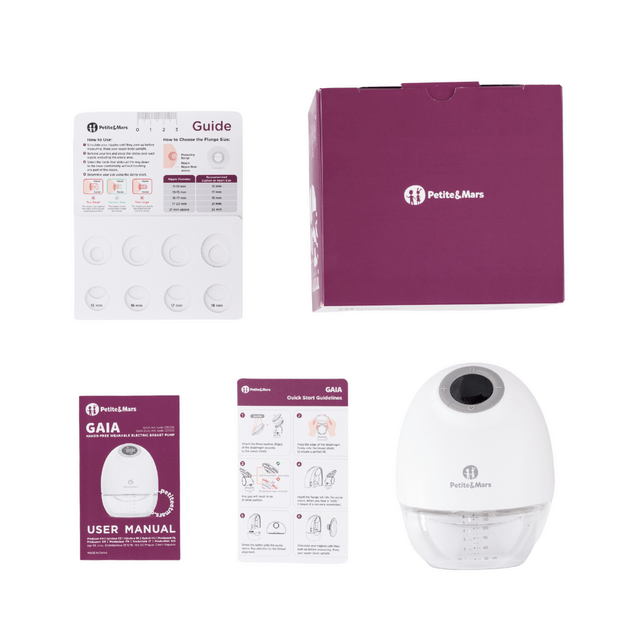PETITE&amp;MARS Odsávačka materského mlieka elektrická handsfree Gaia Duo