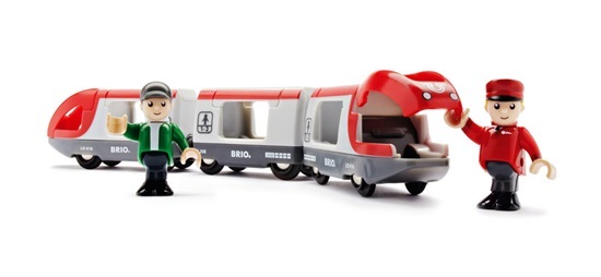 Brio Osobný vlak s vagónikmi