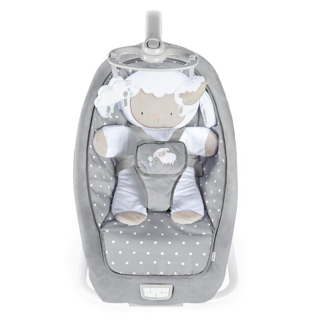 Altalena vibrante con melodia Cuddle Lamb 0m + fino a 18kg, 2019