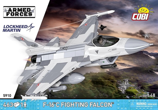 Cobi 5910 Armed Forces F-16 C FIGHTING FALCON, 1:48