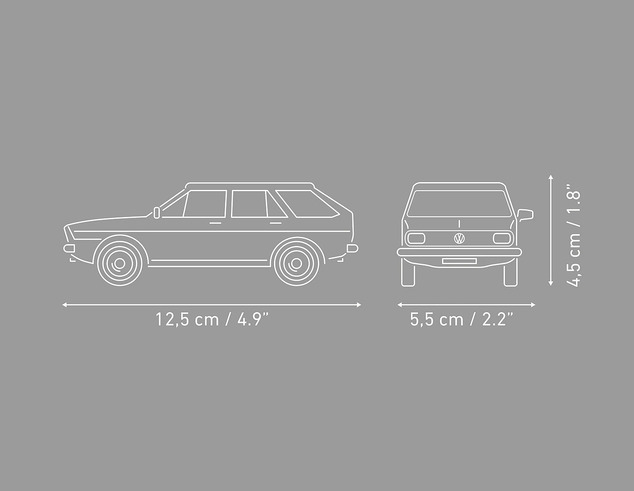 Cobi Volkswagen Passat B1 Variant, 1:35