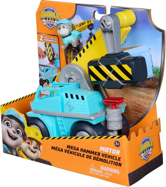 Spin Master Paw Patrol Rubble &amp; Crew Funkčné vozidlo Motor