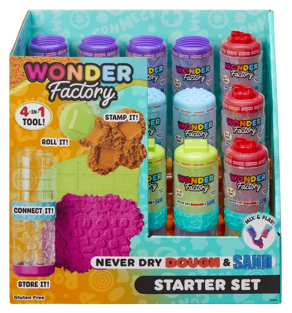 Wonder Factory Nevysychající plastelína a písek