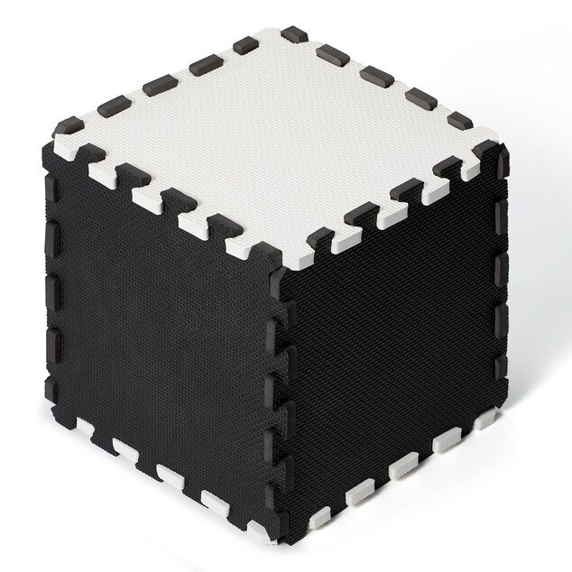 Podložka penová puzzle Luno 150x180 cm Black Kinderkraft 2020