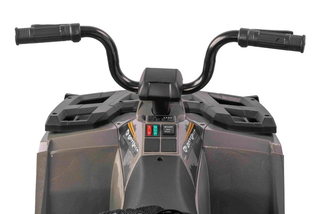 Licencovaná elektrická štvorkolka Arctic Cat 12V so zadným pohonom, sivá, LED svetlá, Líti