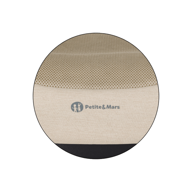 PETITE&amp;MARS Podsedák Optimus Pro i-Size Air Sage Beige 125 - 150 cm (22-36 kg)