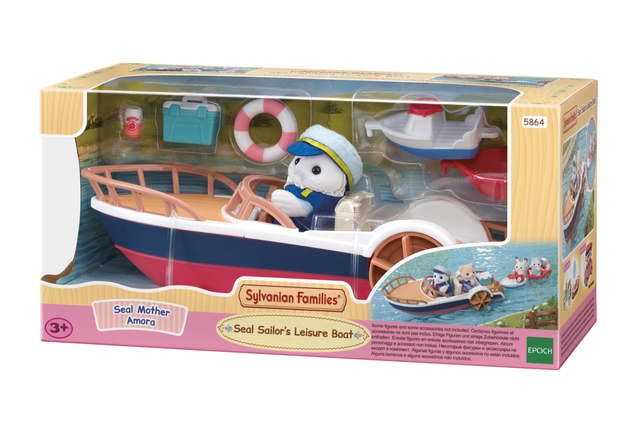 Sylvanian Families Ausflugsboot des Seemannsrobben