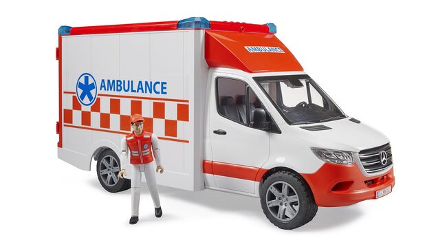 Bruder MB Sprinter sanitka s vodičom