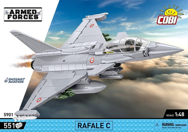 Cobi Armed Forces Dessault Rafale C, 1:48, 538 k