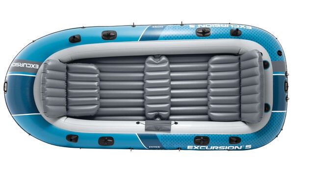 Intex 66325 Nafukovací čln Excursion™ 5 Set, 366 x 168 x 43 cm