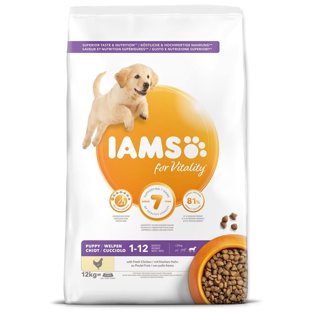 IAMS Dog Puppy Large Chicken 12kg