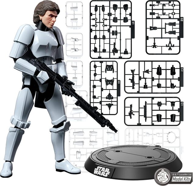 STAR WARS BLOKEES ensemble de construction CC03 HAN SOLO STORMTROOPER DISGUISE VERSION