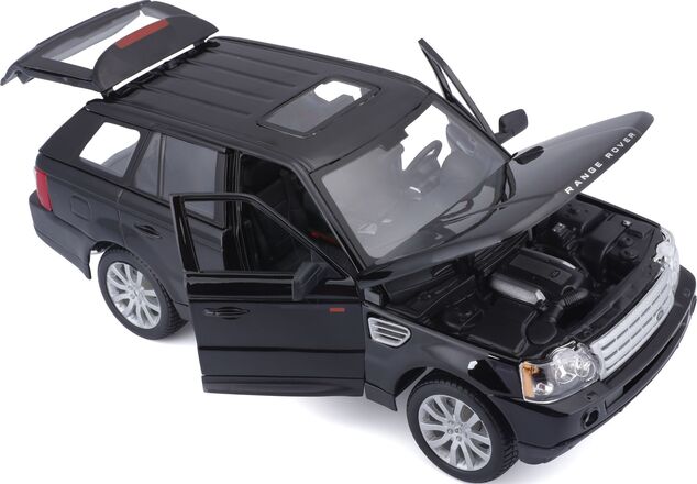 Bburago 1:18 Range Rover Sport Schwarz